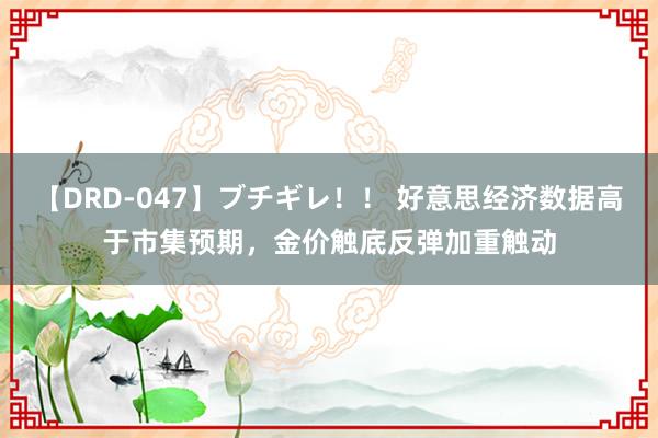 【DRD-047】ブチギレ！！ 好意思经济数据高于市集预期，金价触底反弹加重触动